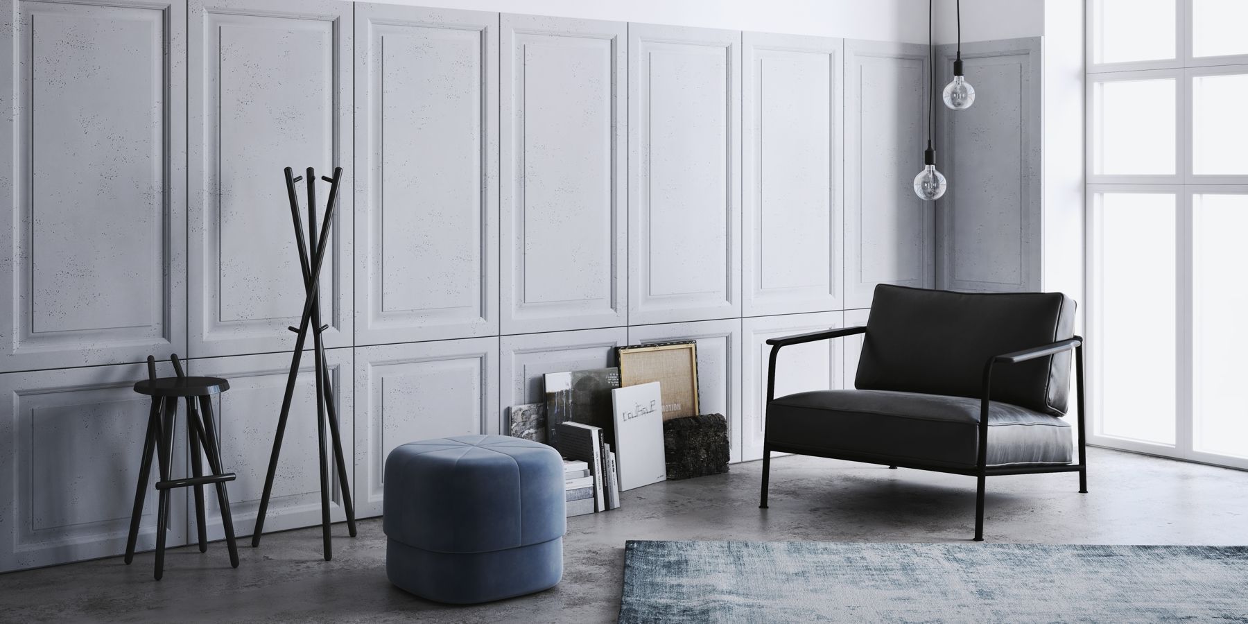 Concrete 3D Wall Panel FRAMES