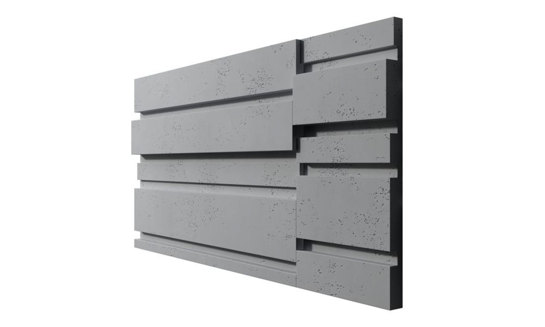 Concrete 3D Wall Panel ROOFTOPS